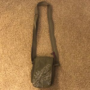 North face cross body purse